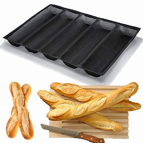 Pan in silicone Teglia per Baguette da forno / stampi per pane hot